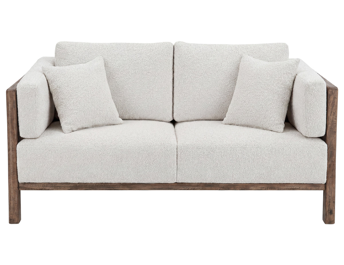 Roots Loveseat, Wooden Frame, Upholstered - IUP673-LOV-101