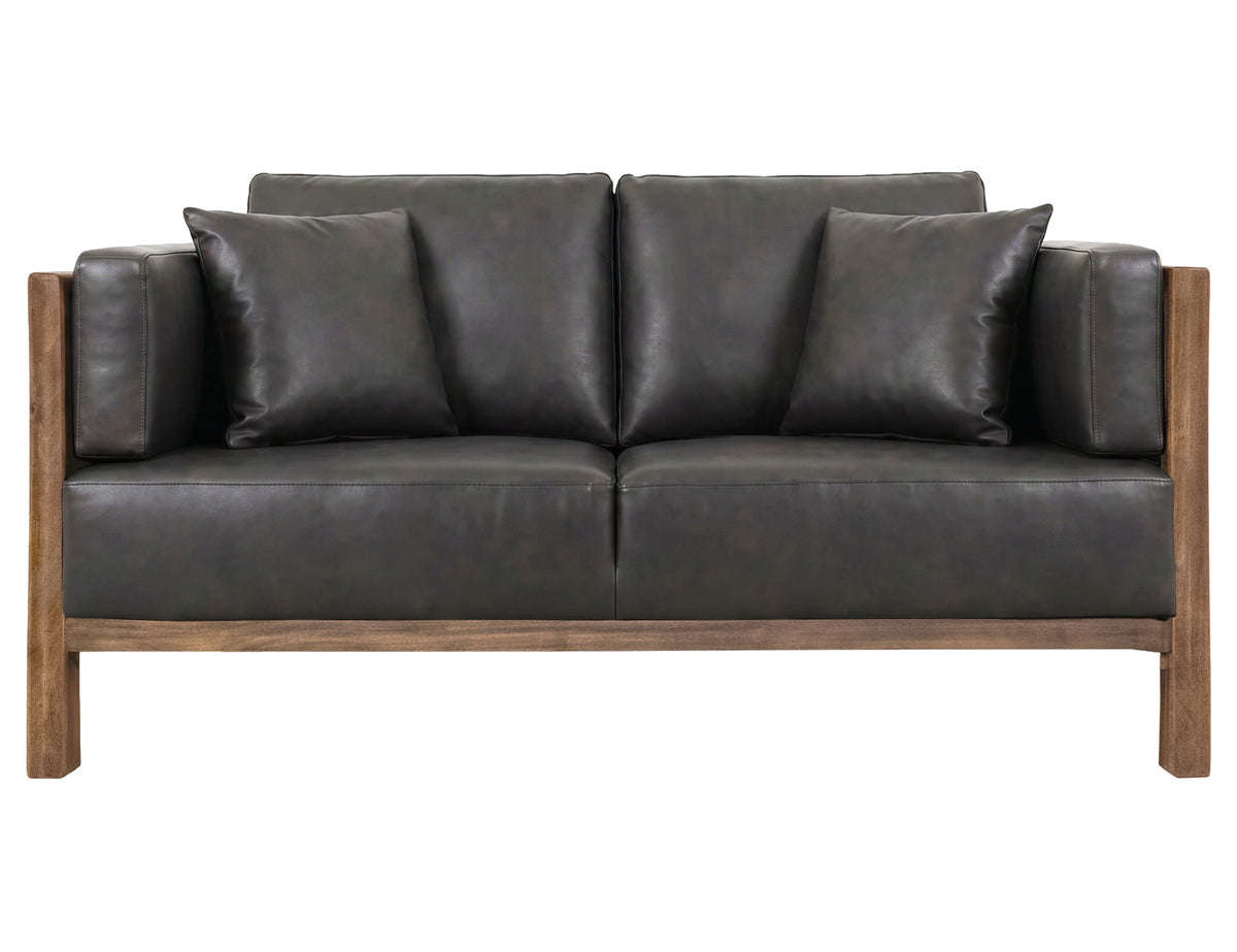 Roots Loveseat, Wooden Frame, Upholstered - IUP673-LOV-216