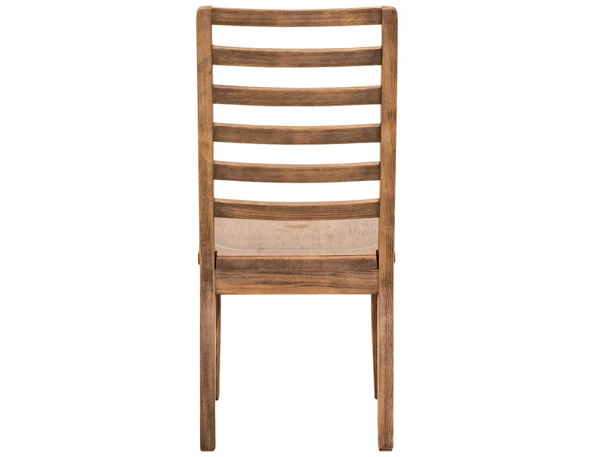 Balam Chair, Brown, Wooden - IFD4226CHR