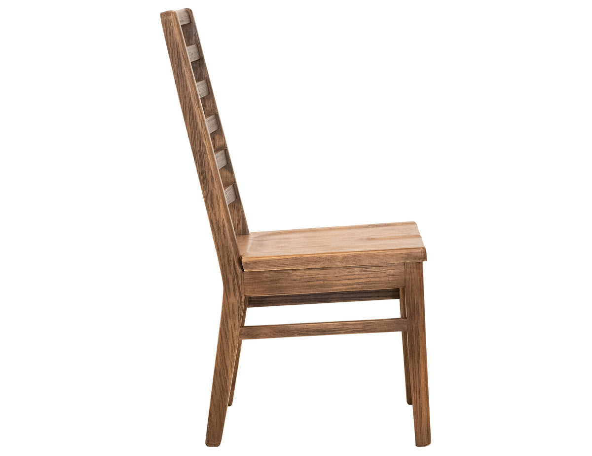 Balam Chair, Brown, Wooden - IFD4226CHR