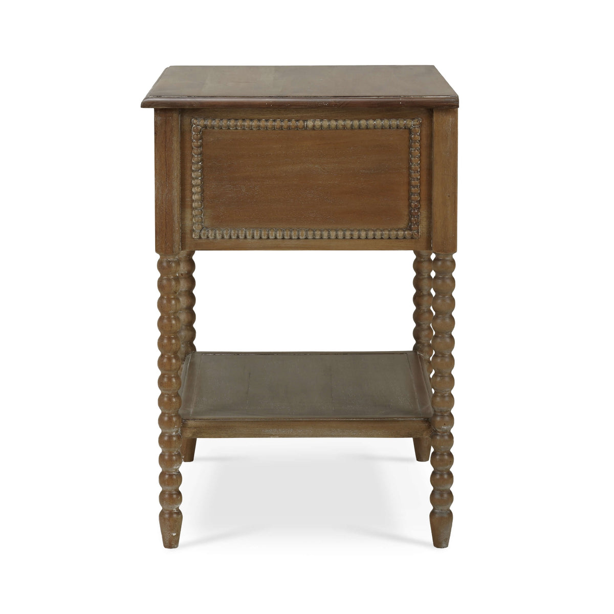 Cholet Bedside Table in Straw Wash