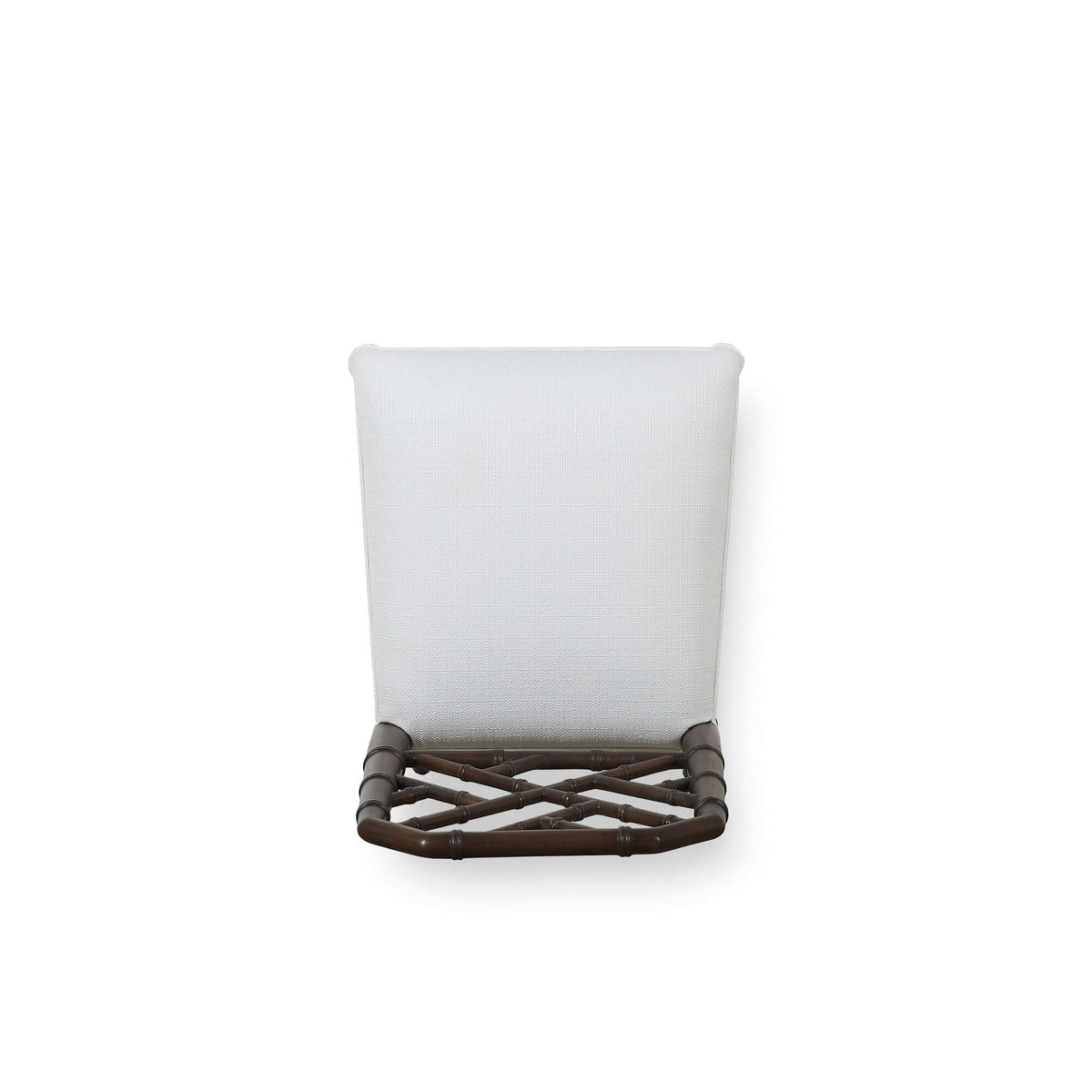 Martinique Counter Stool in Walnut w/ Arctic White Performance Fabric