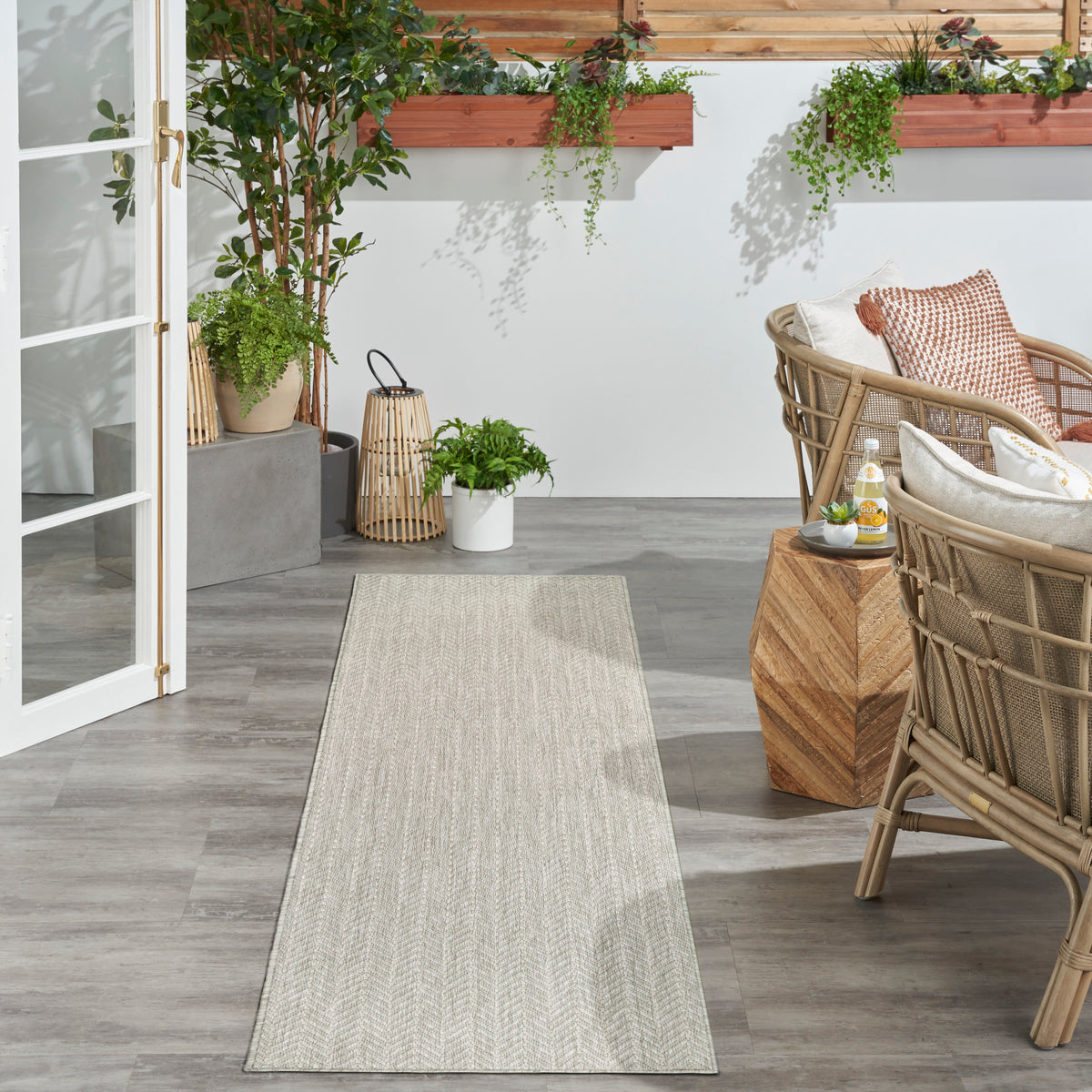 Horizon Indoor/Outdoor HOZ02 Grey Rug