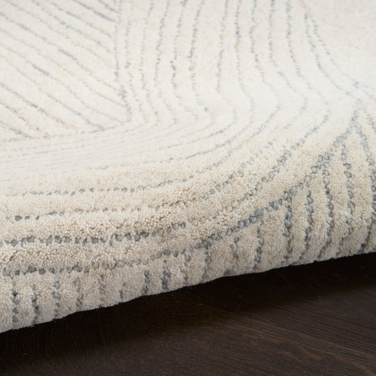 Pure Patterns PRN01 Ivory Grey Rug