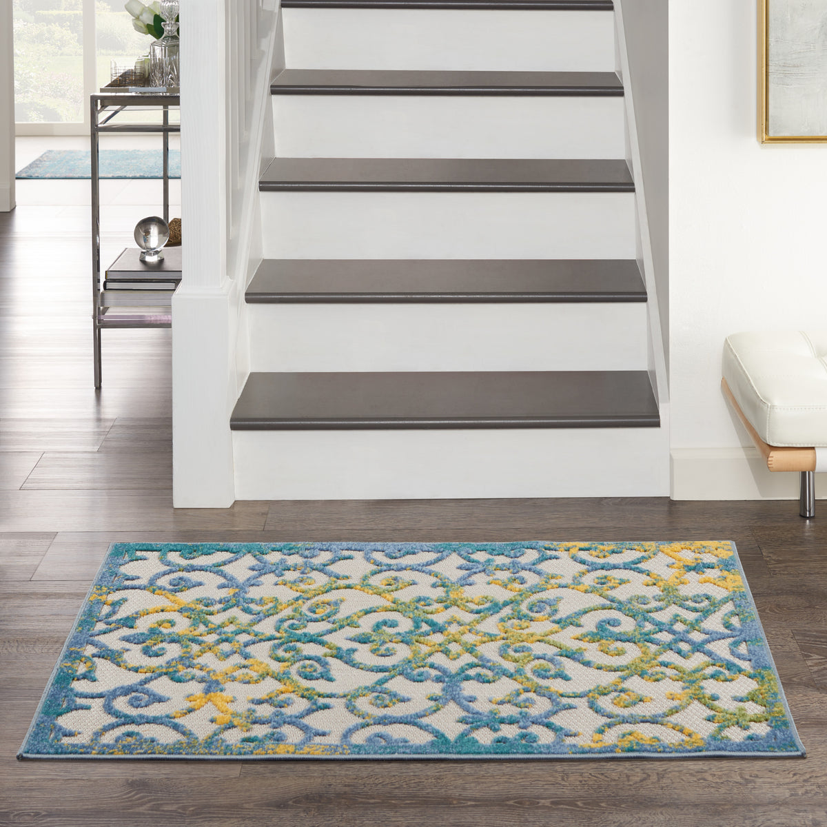 Aloha ALH21 Ivory Blue Rug