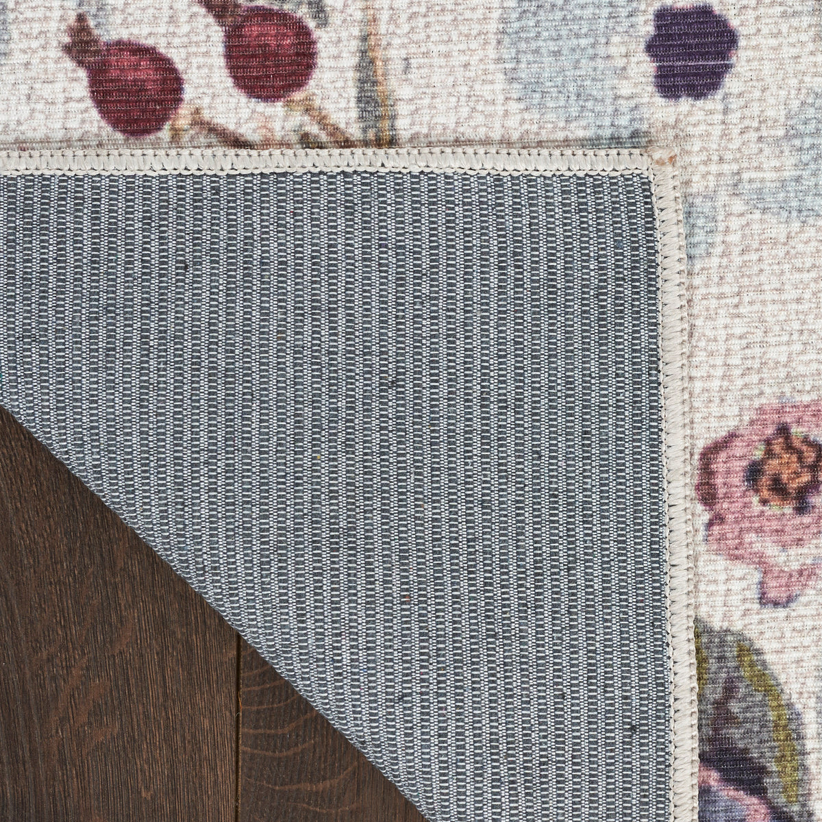 Nourison Washables NWB01 Ivory Pink Rug