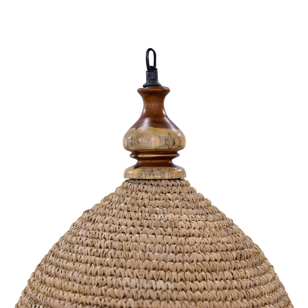 Verdon Small Knitted Pendant in Natural