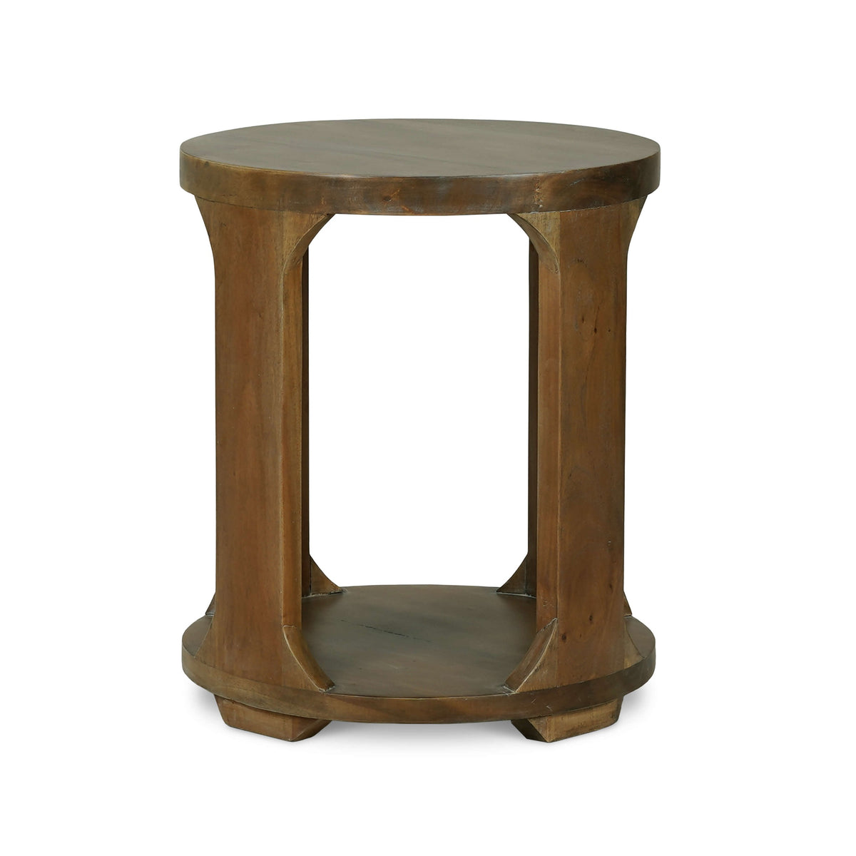 Corte End Table in Straw Wash