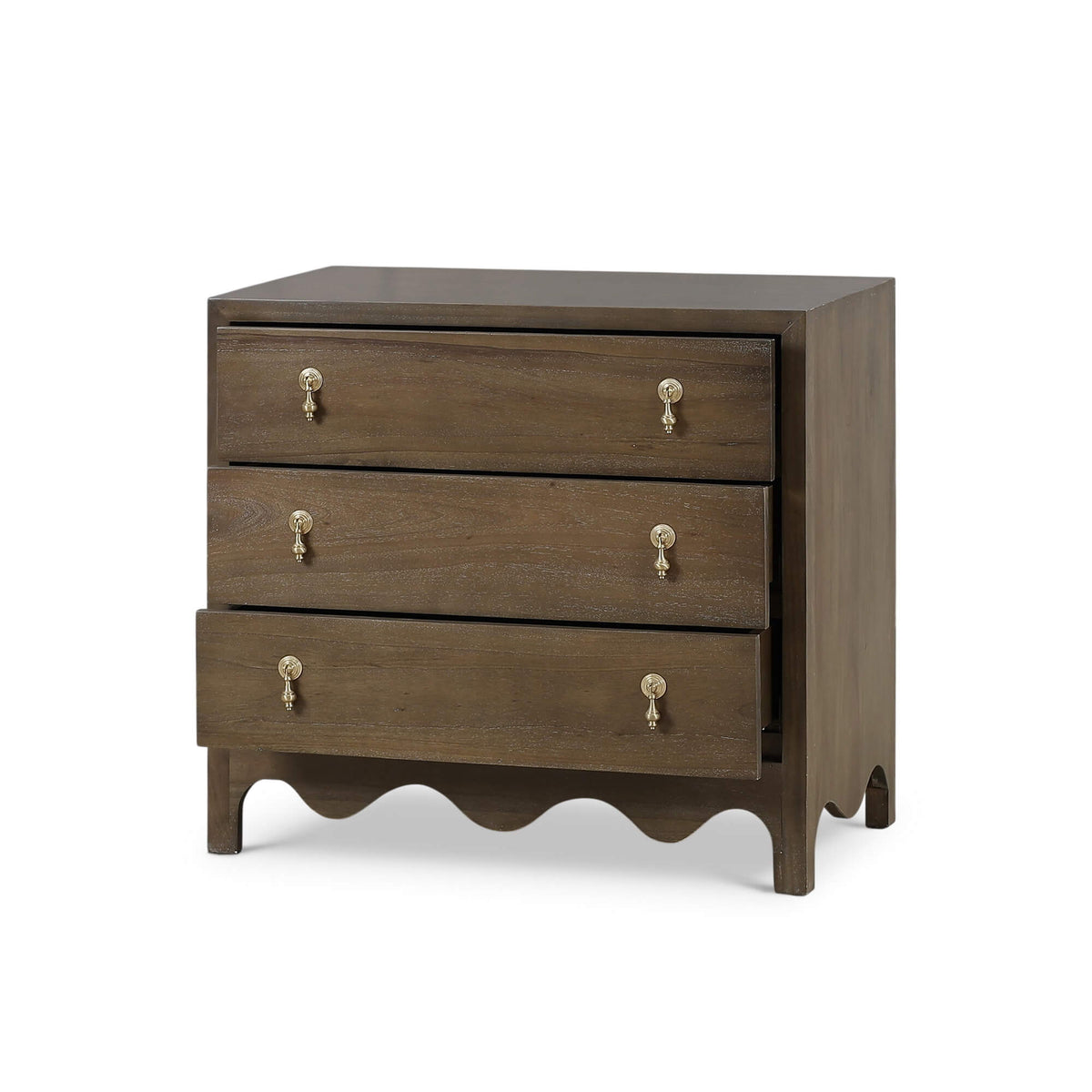 Chloe 3 Drawer Dresser in Straw Wash