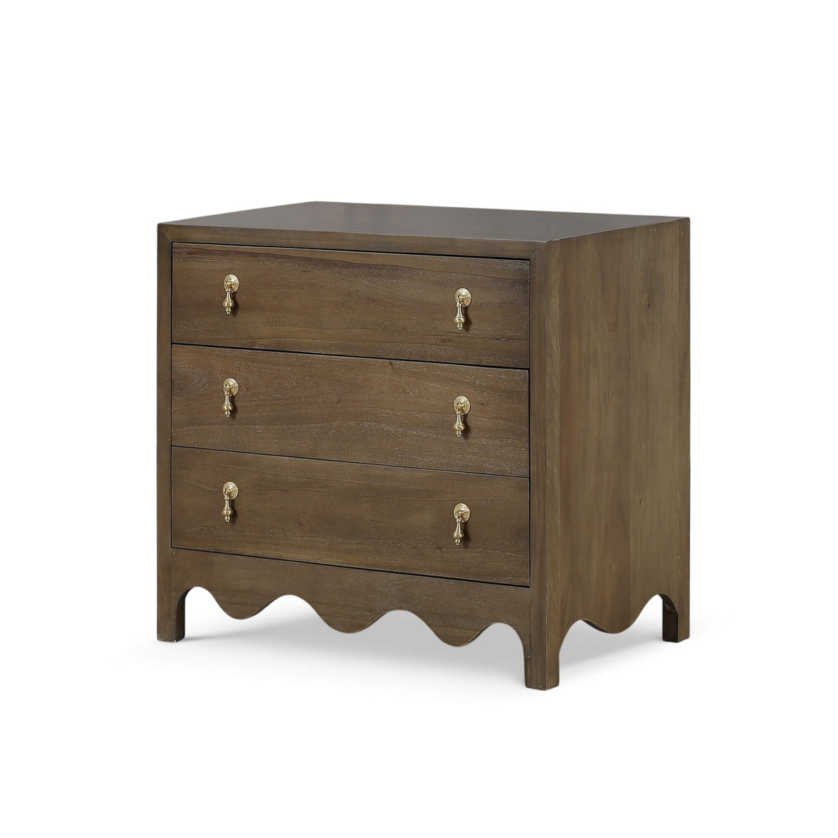 Chloe 3 Drawer Dresser in Straw Wash