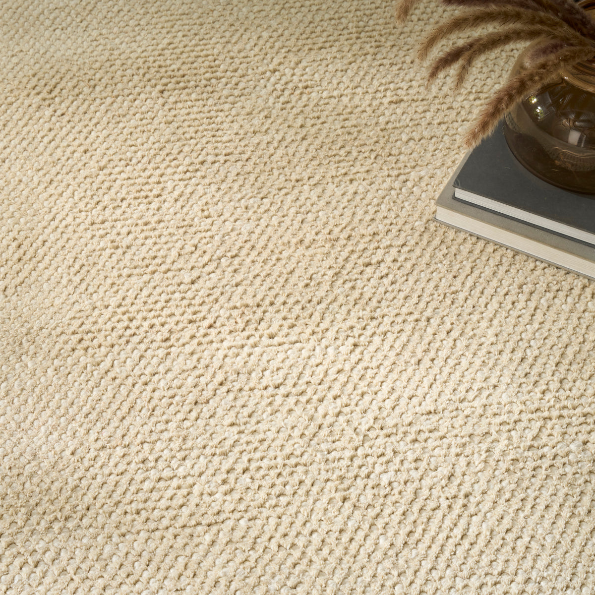 Pure Rows ROW01 Ivory Beige Rug