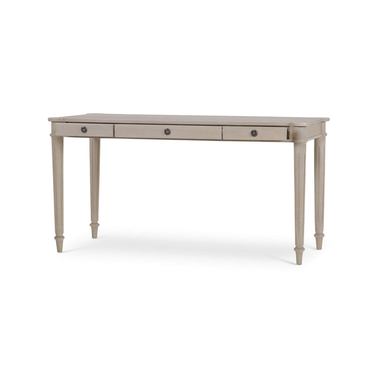 Kelly 3 Drawer Desk in Sandbar