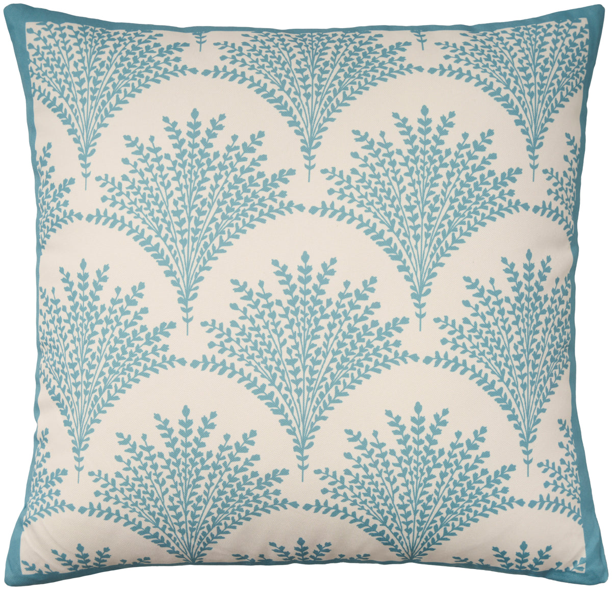 Outdoor Pillows VJ245 Turquoise 18" x 18" Throw Pillows