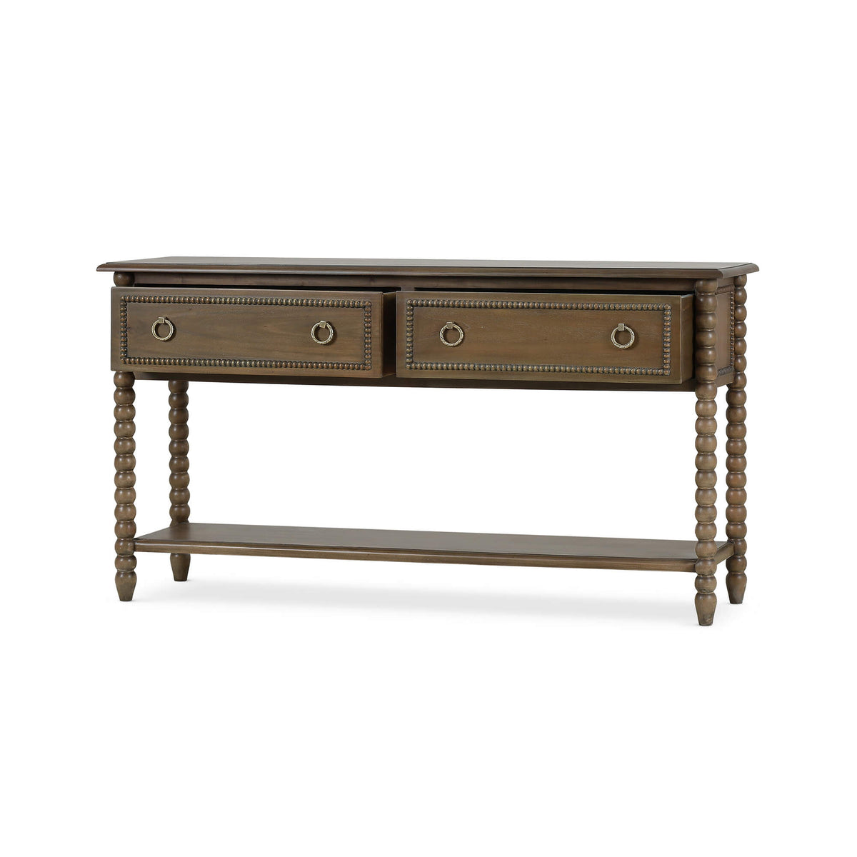 Cholet Console Table w/ 2 Drawers in Straw Wash