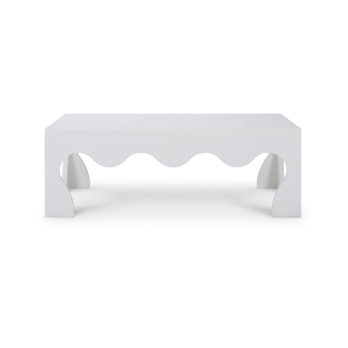 Chloe Coffee Table in True White