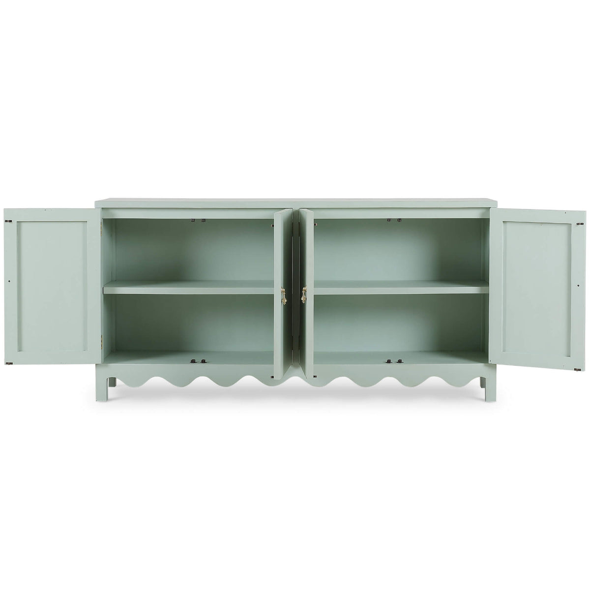 Chloe 4 Door Sideboard in Vintage Fennel Green