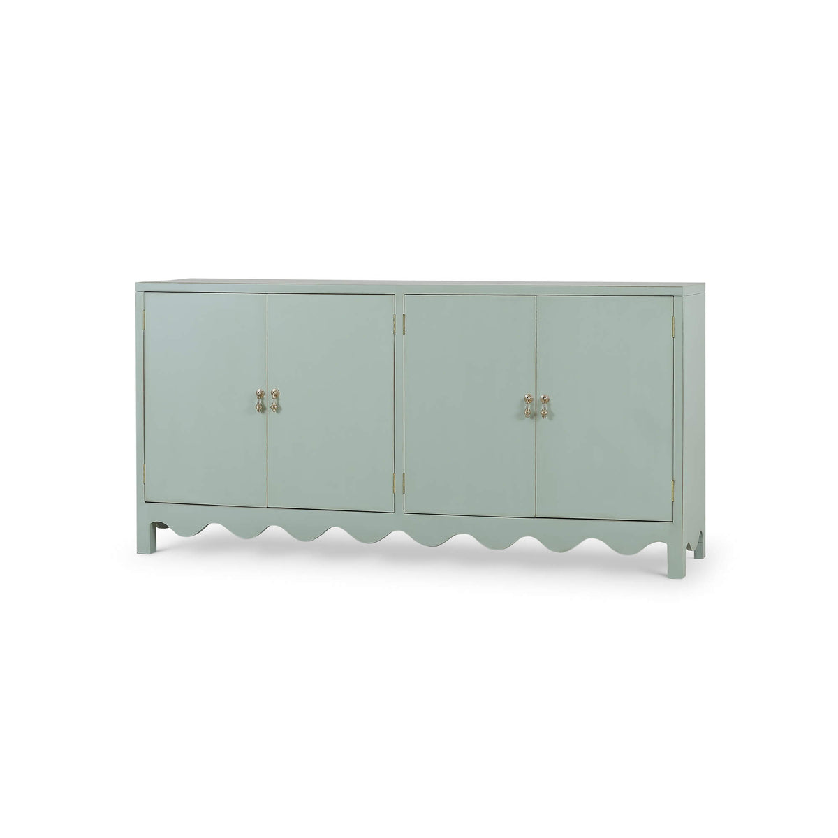 Chloe 4 Door Sideboard in Vintage Fennel Green
