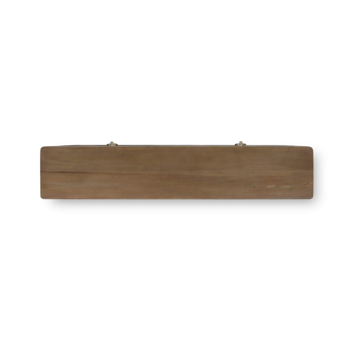 Corte Open Console Table w/ 2 Drawers in Straw Wash