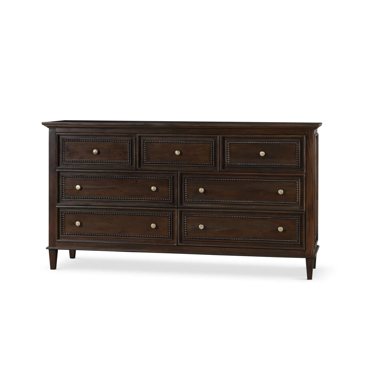 Vivienne 7 Drawer Dresser in Walnut