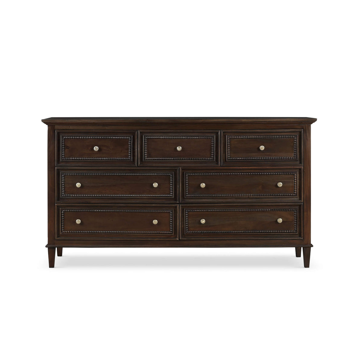 Vivienne 7 Drawer Dresser in Walnut