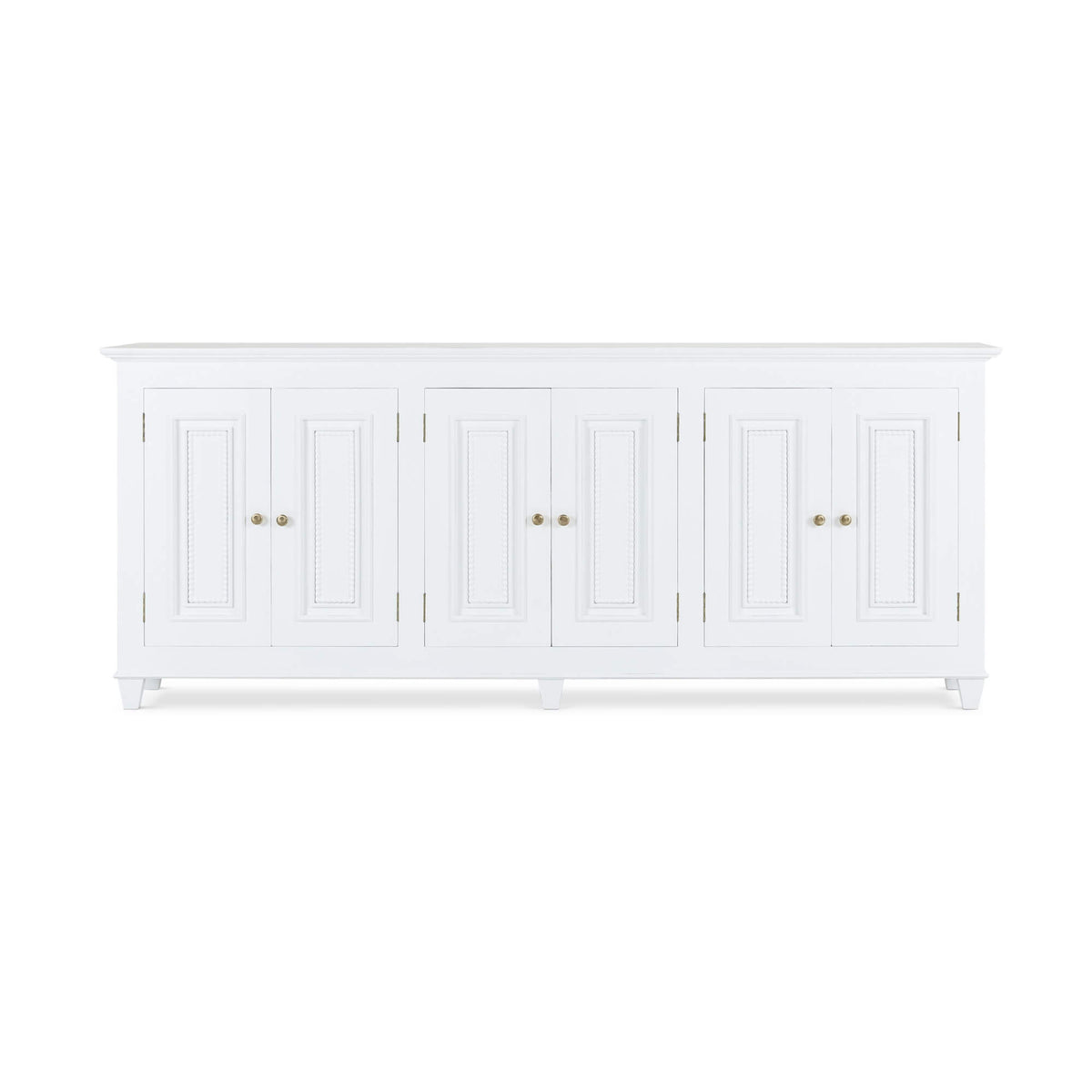 Vivienne Narrow Sideboard in True White