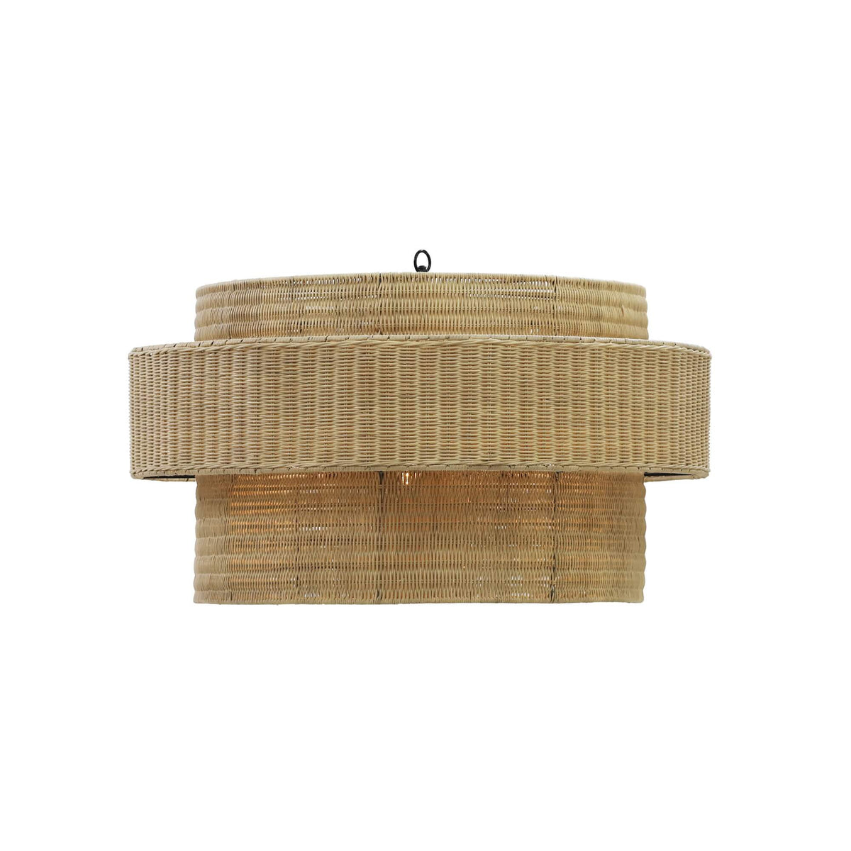 Nantucket Rattan Pendant in Sandbar