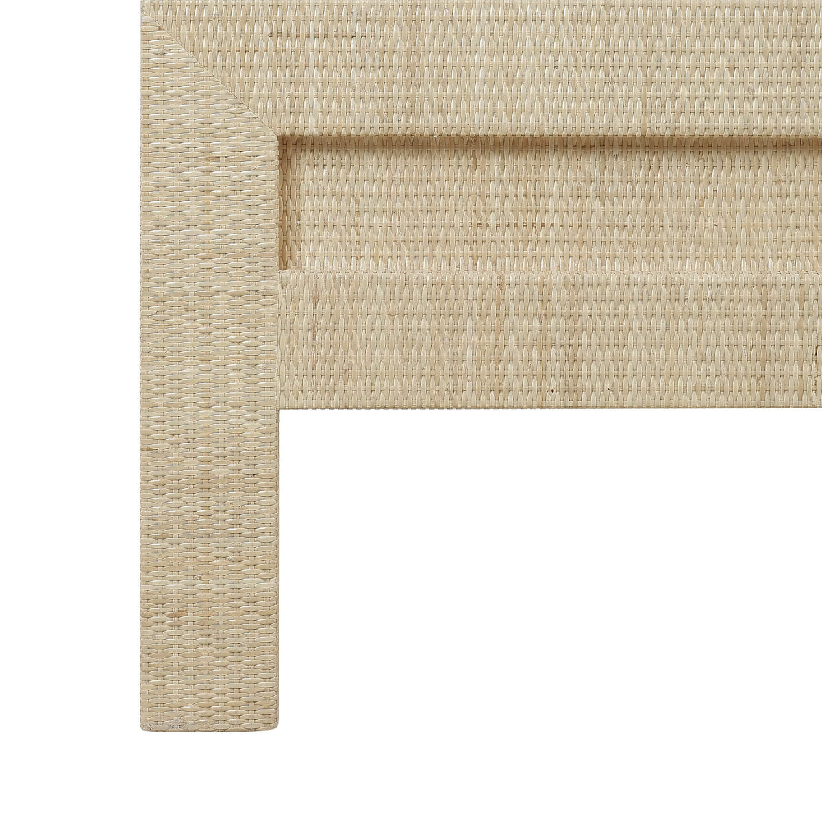 Kagu Rattan Bed Queen w/ Rattan Natural
