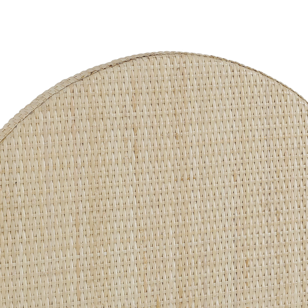 Rodeo Mirror w/ Rattan Natural