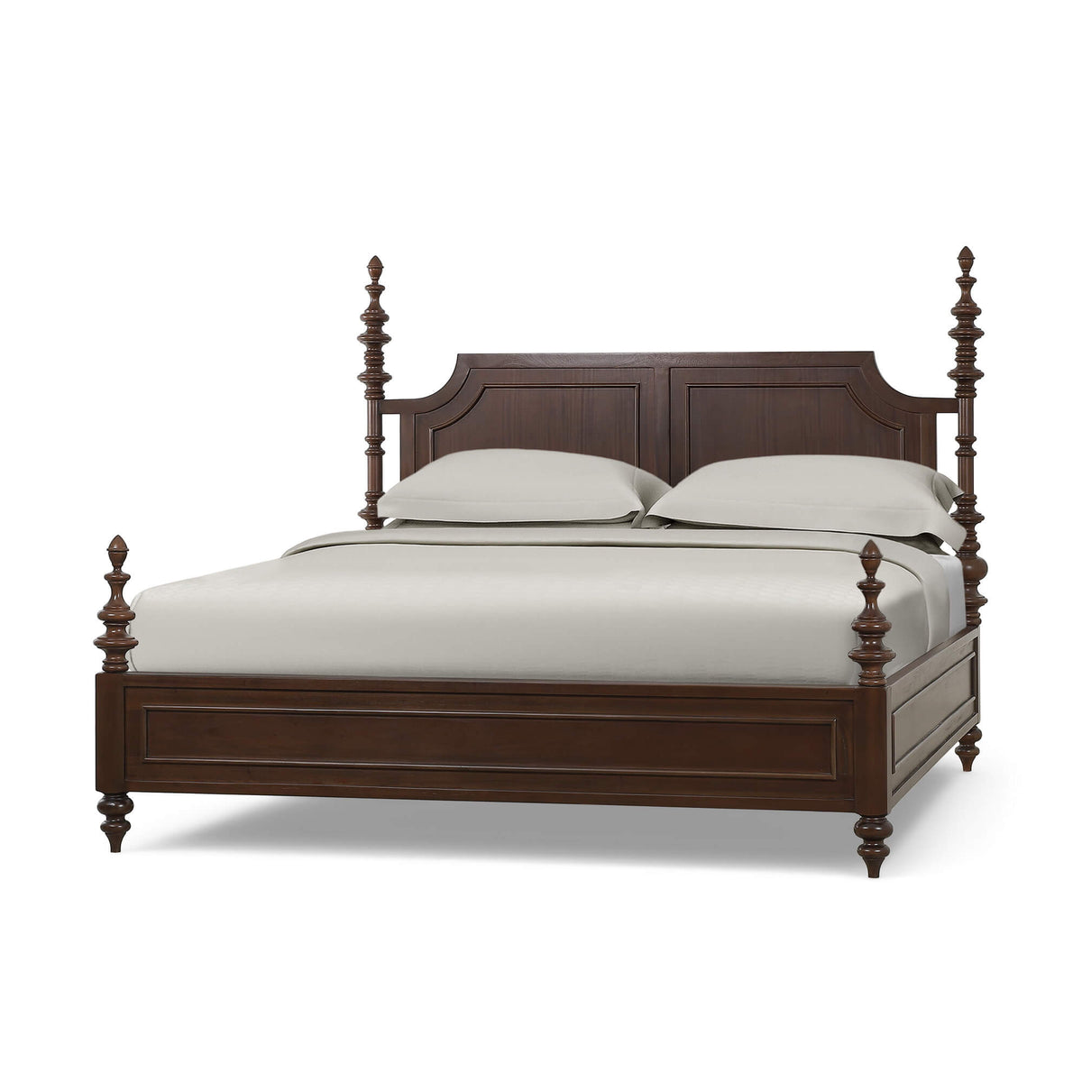 Savannah Bed King in Walnut