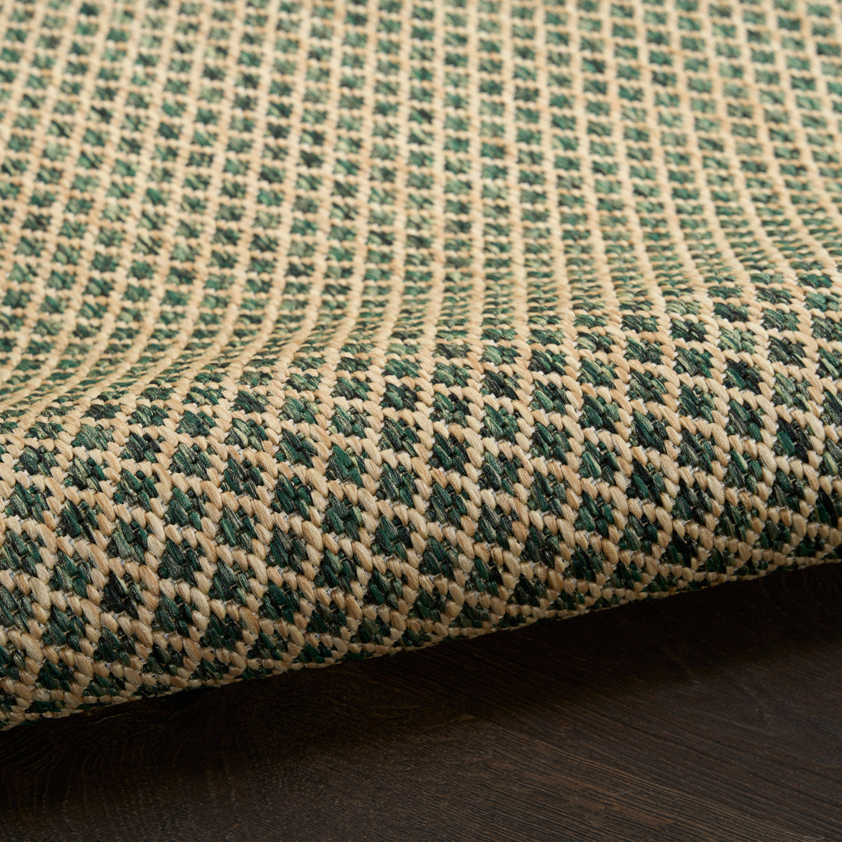 Courtyard COU01 Green Rug