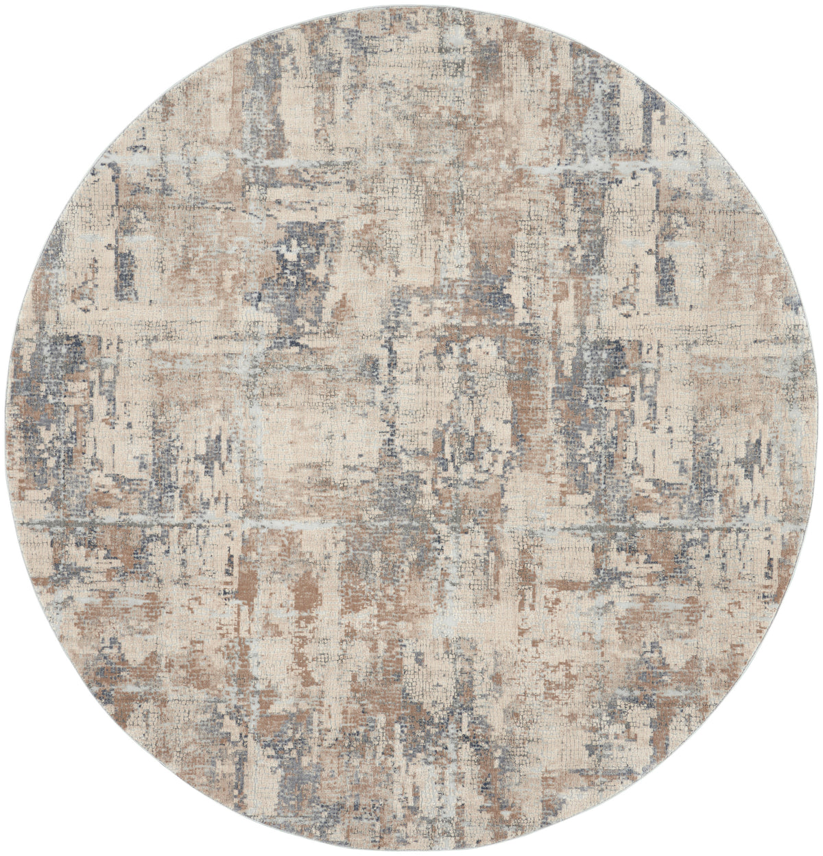 Rustic Textures RUS06 Beige Grey Rug