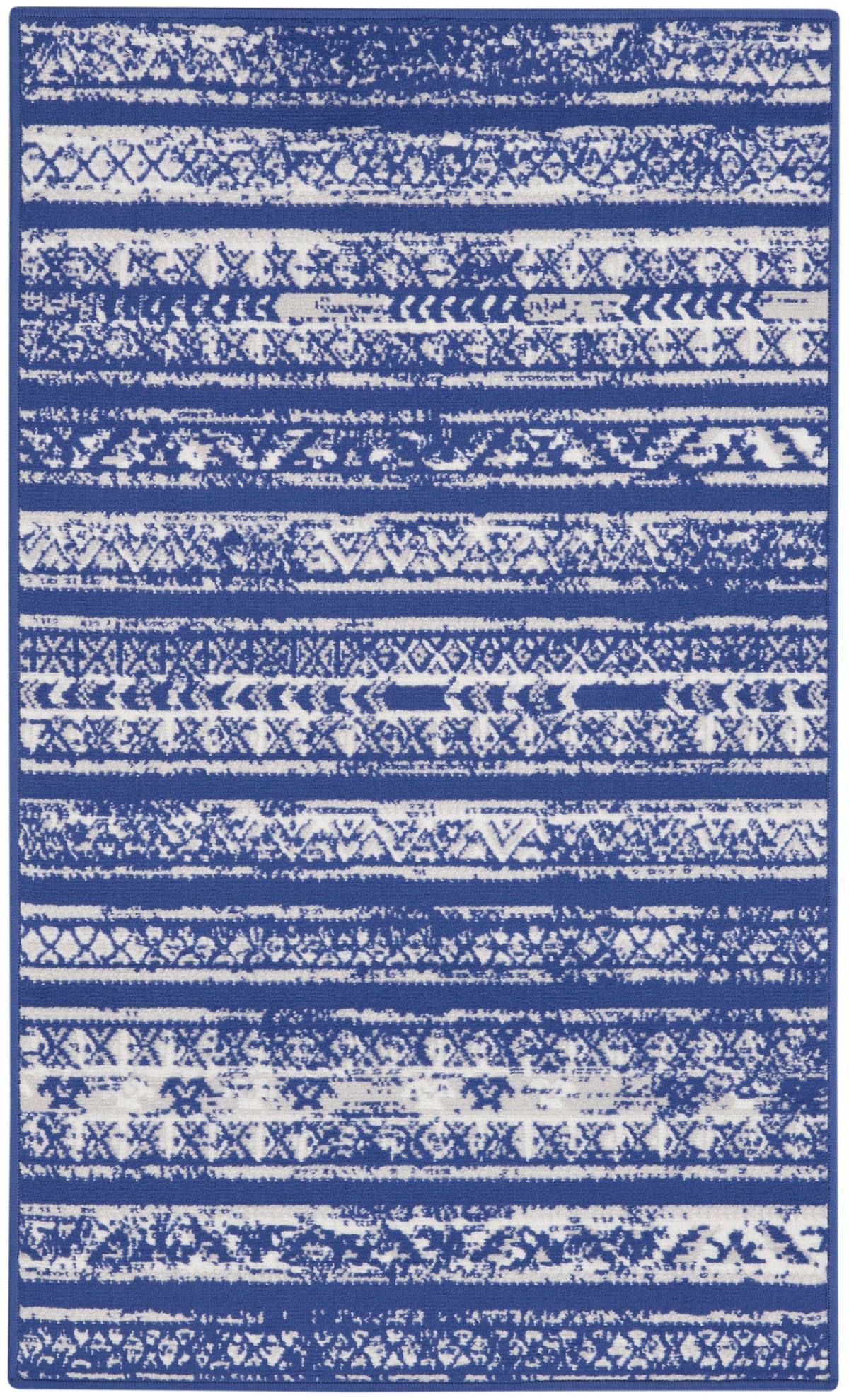 Whimsicle WHS16 Navy Ivory Rug