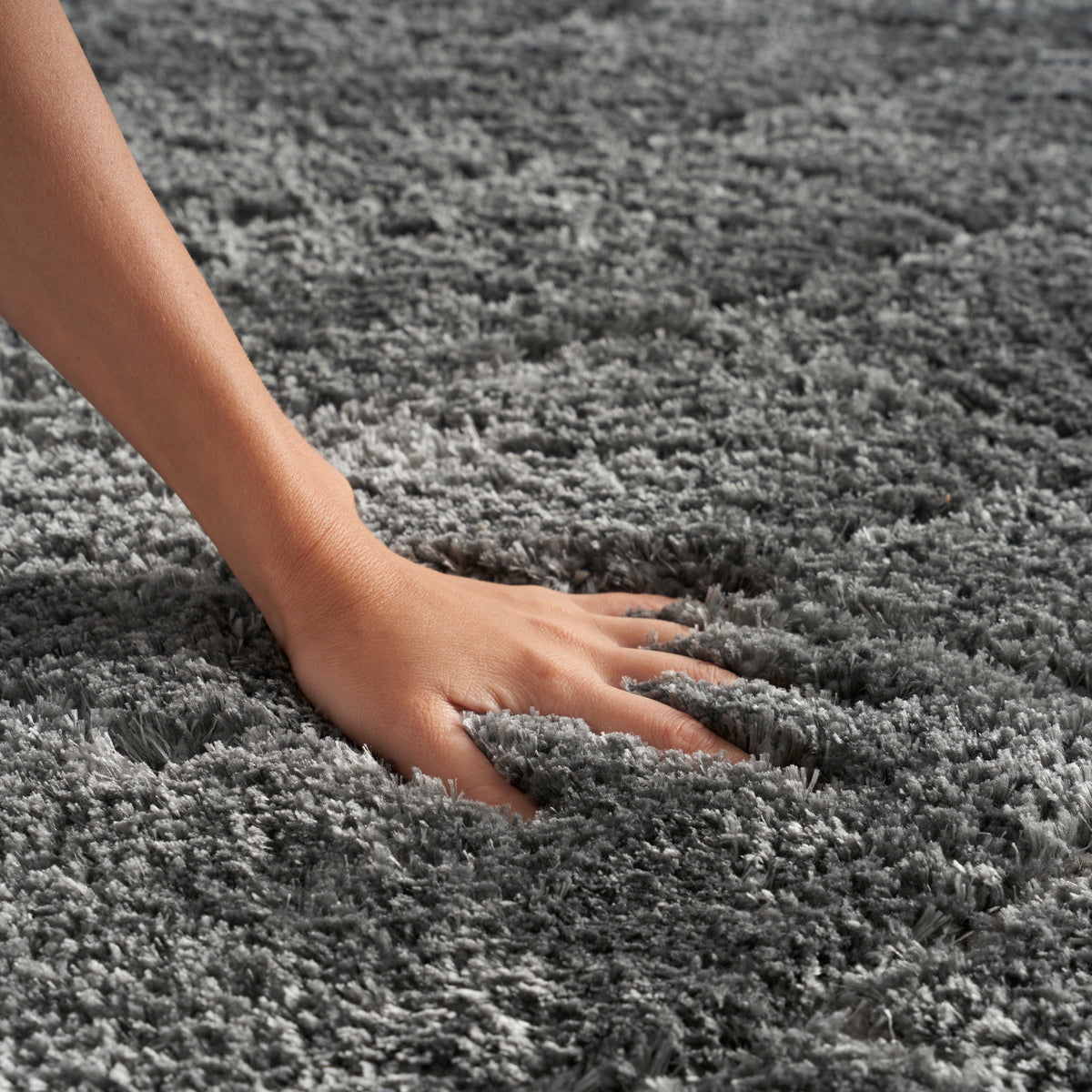 Dreamy Shag DRS03 Grey Rug