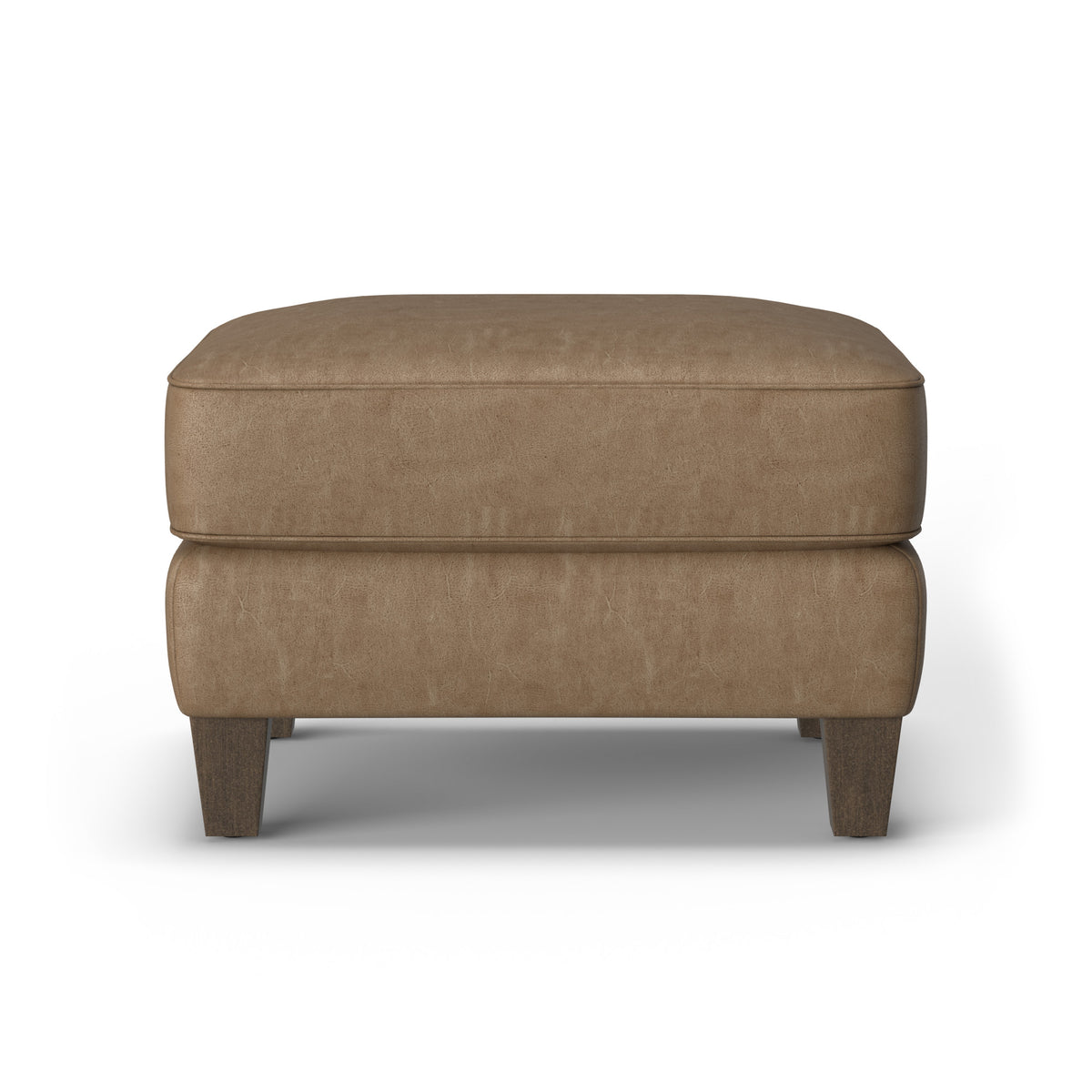 Finley Leather Ottoman