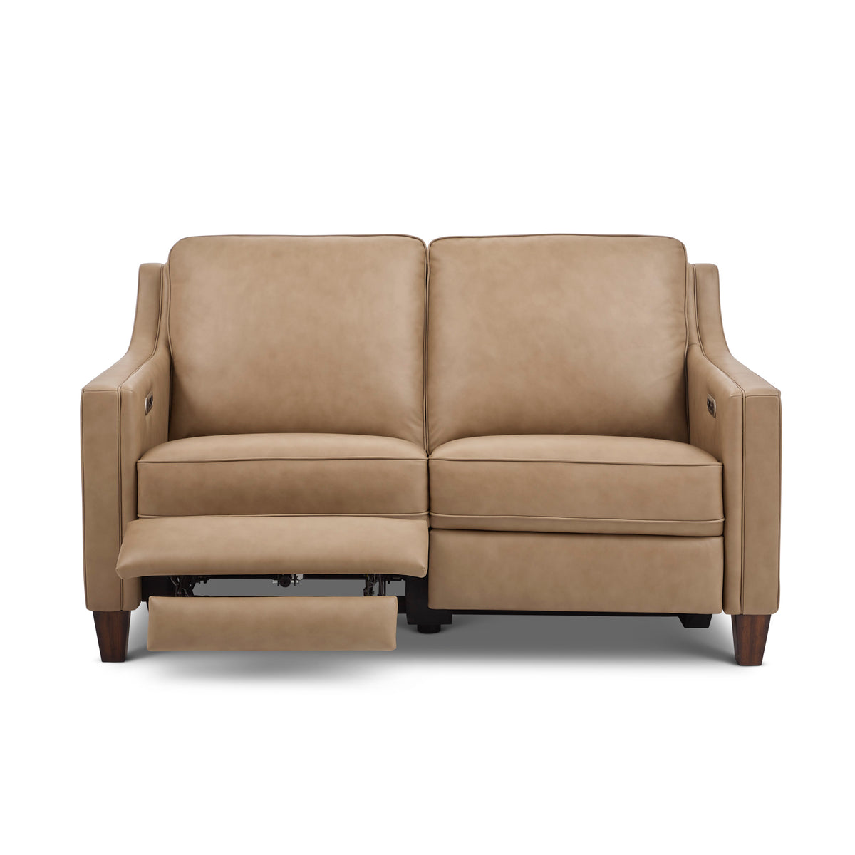 Finley Leather Power Inclining Loveseat