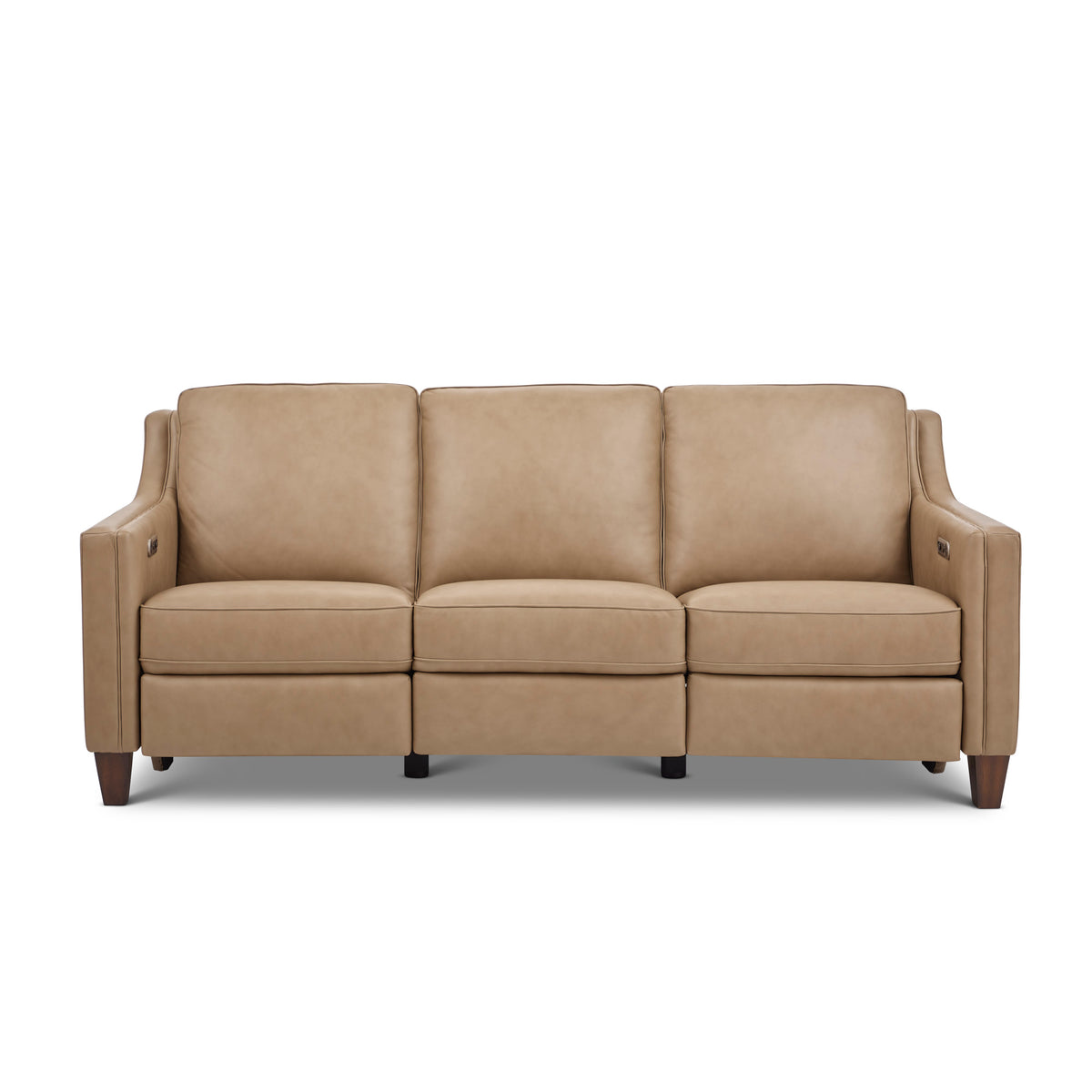 Finley Leather Power Inclining Sofa