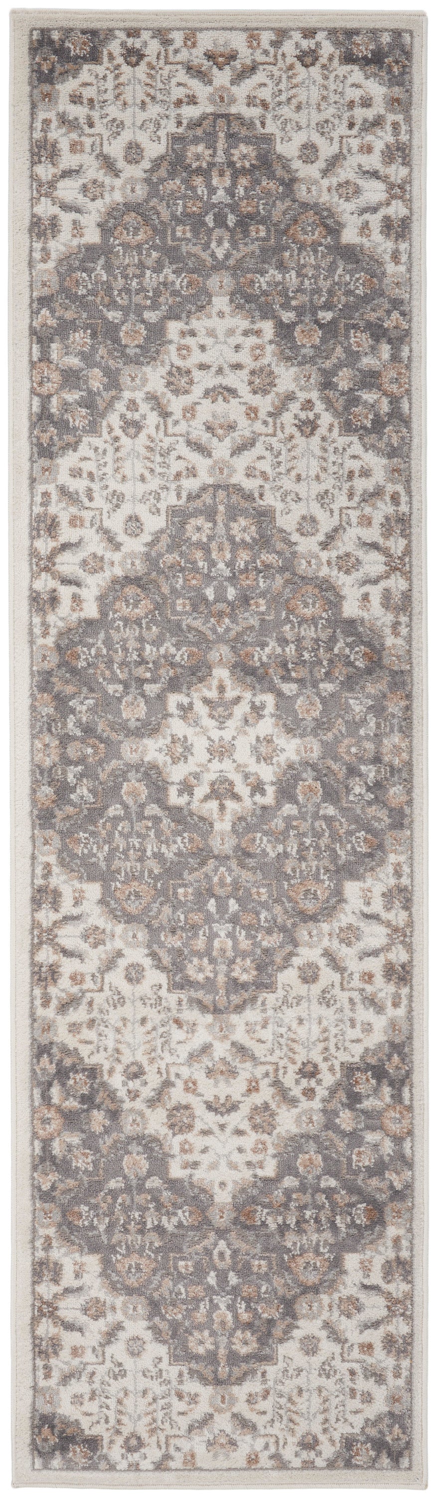 Elation ETN08 Ivory Grey Rug