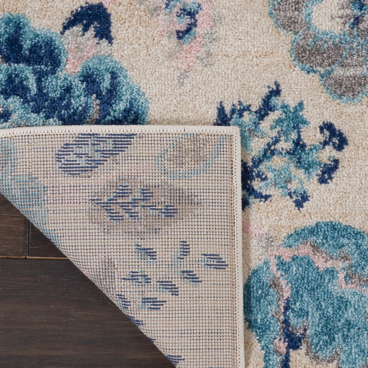 Tranquil TRA02 Ivory/Light Blue Rug