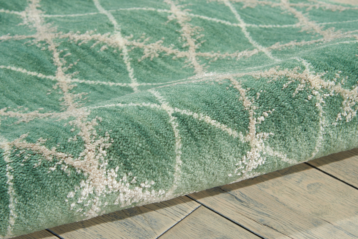 Tranquility TNQ01 Light Green Rug
