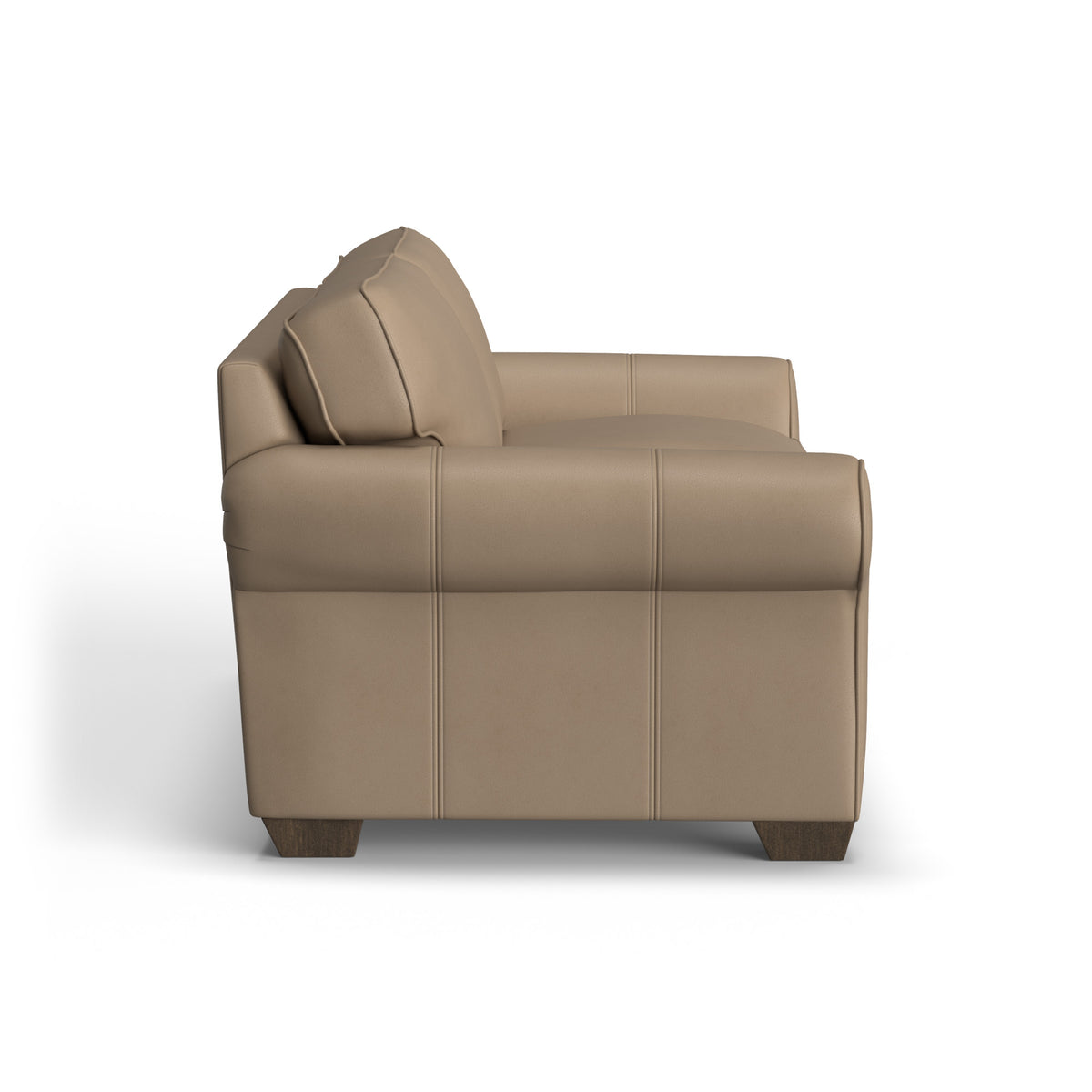 Vail Leather Sofa 82" W