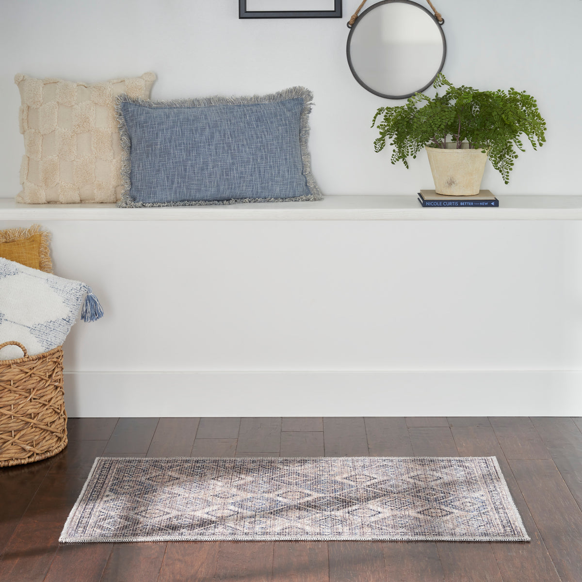 New Concept Washables SR103 Ivory Latte Rug