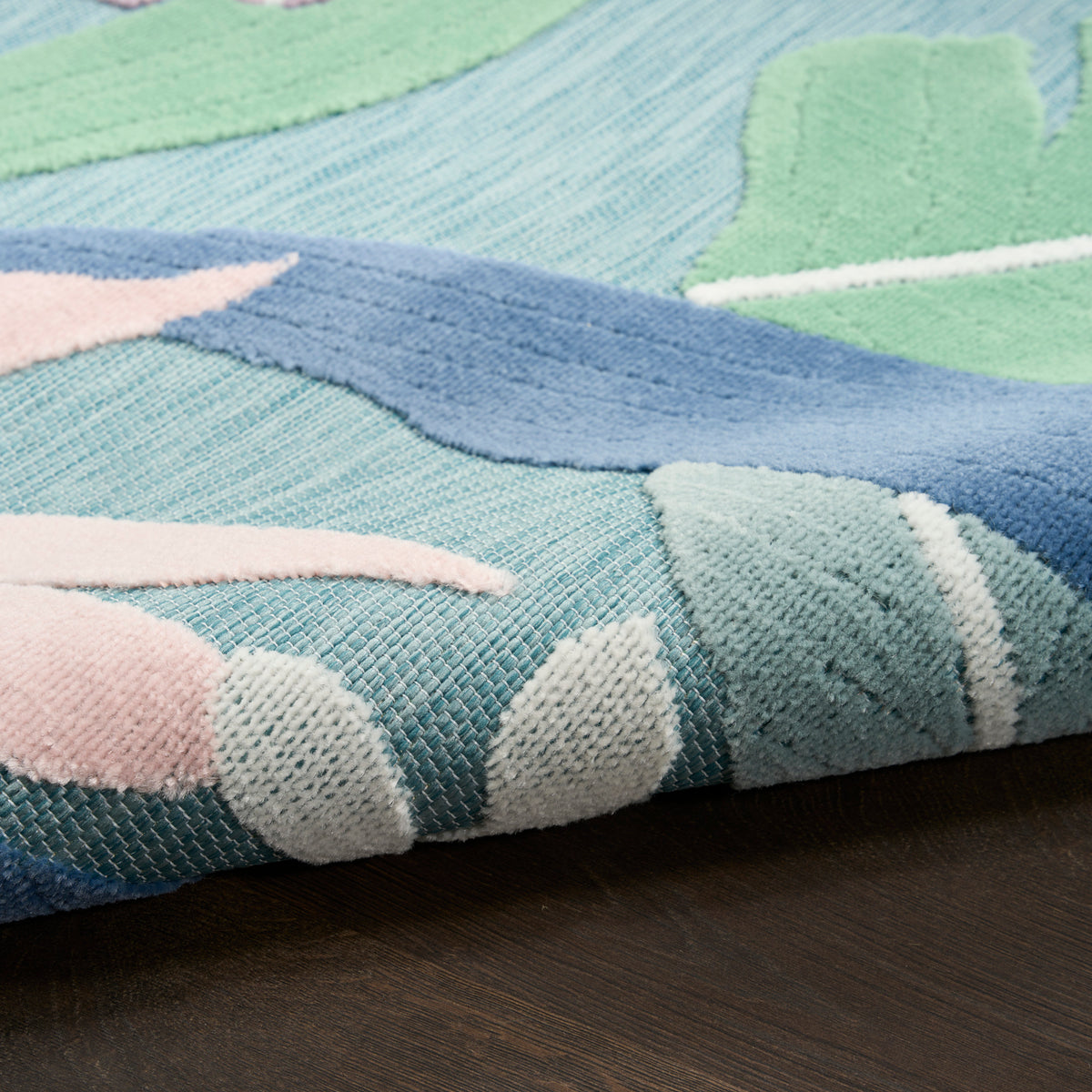 Suncoast SNC01 Blue Multicolor Rug