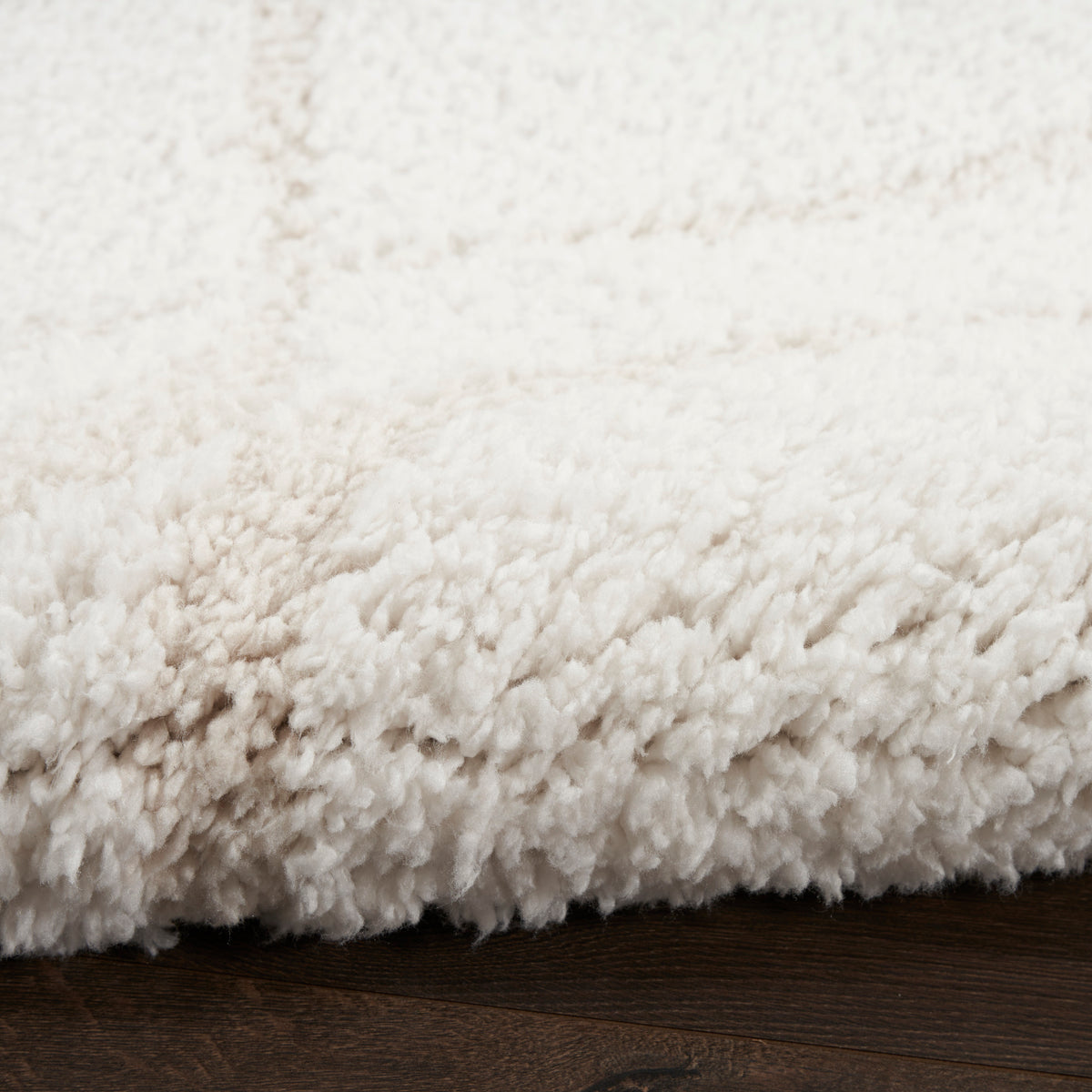 Modern Shag MMD03 Ivory Beige Rug