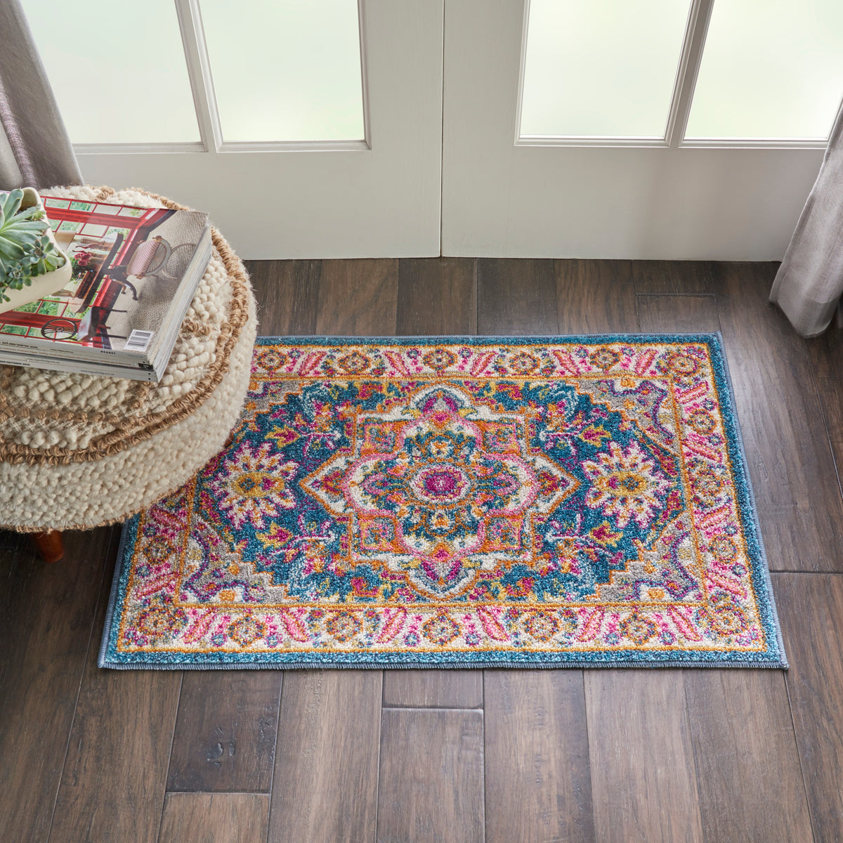 Passion PSN20 Teal Multicolor Rug