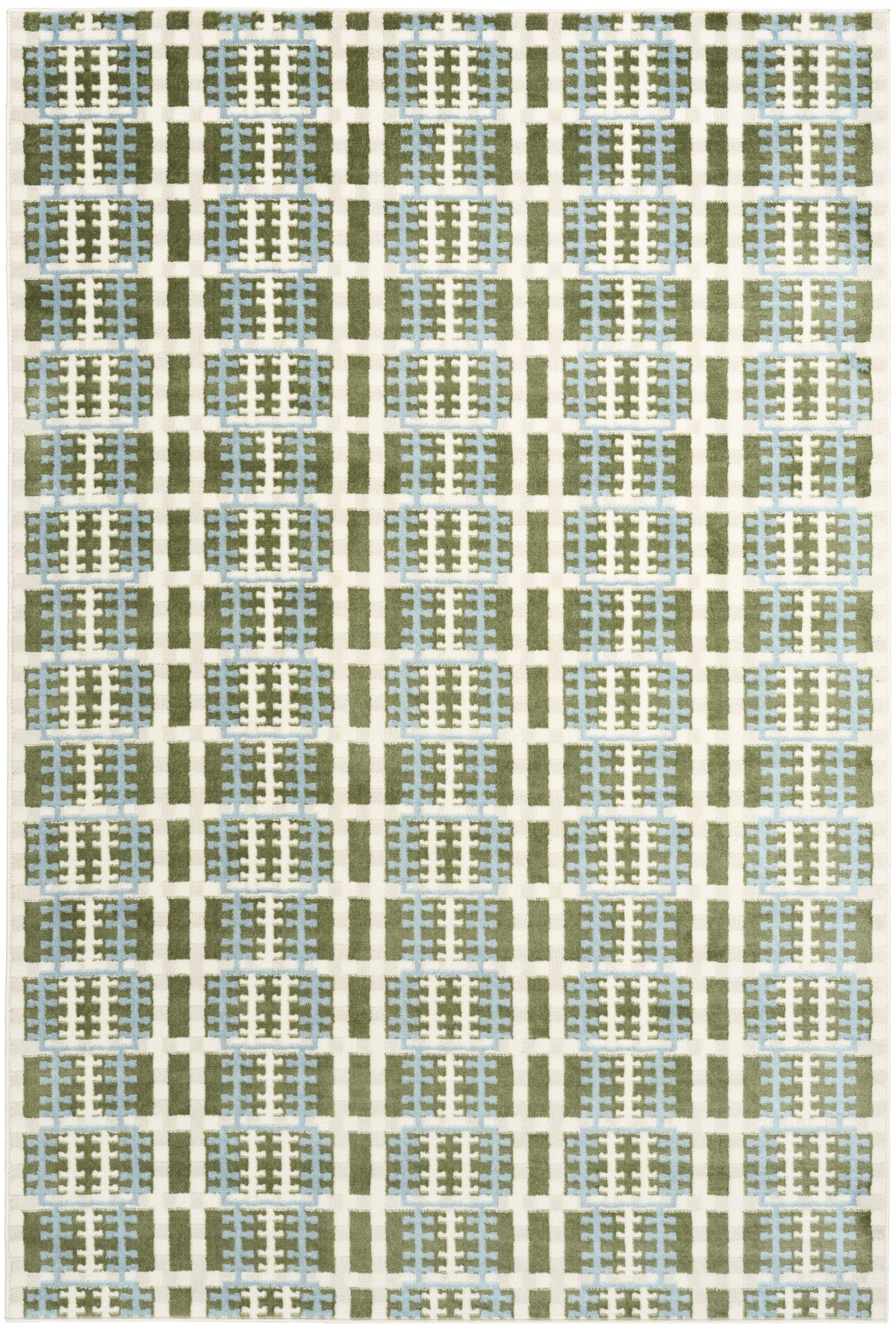 Nordic NRC08 Blue Green Rug