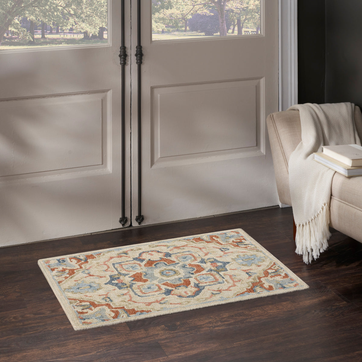 Maison MSO06 Ivory Rust Rug