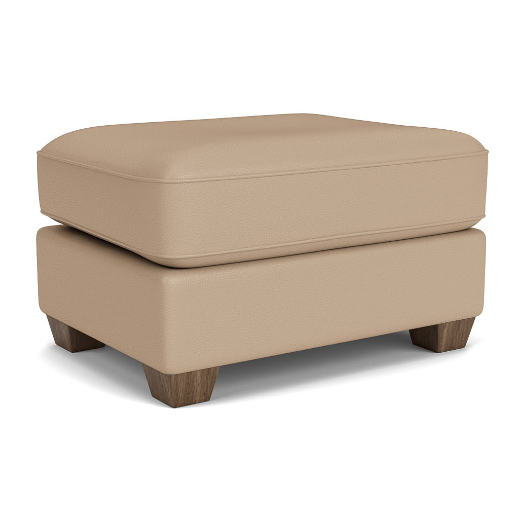 Thornton Leather Ottoman