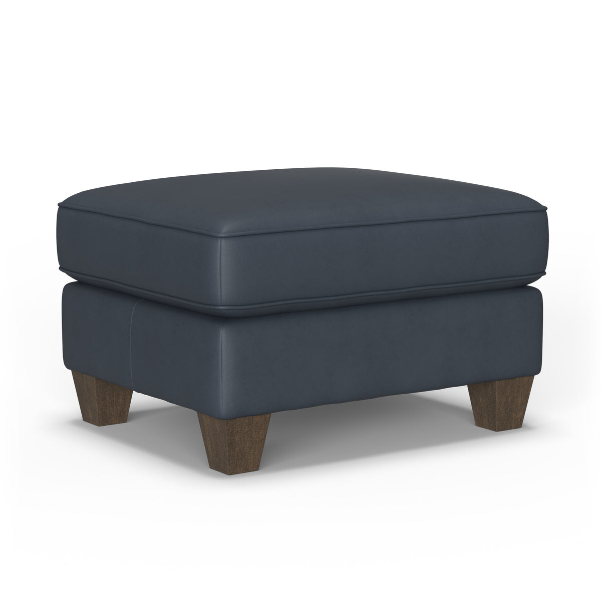 Dempsey Leather Ottoman