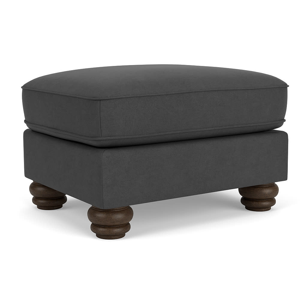 Bexley Leather Ottoman