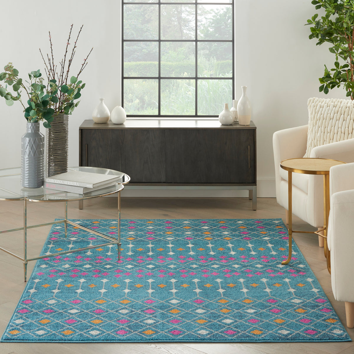 Passion PSN45 Blue Multicolor Rug